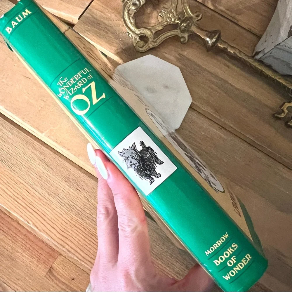 Vinegar Wonderful Wizard of Oz-L.Frank Baum Houghton Mifflin Reading Hardcover